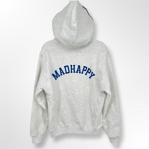 Madhappy Tops - Madhappy LA Dodgers XS MLB Baseball Exclusive Hoodie Gray Grey
